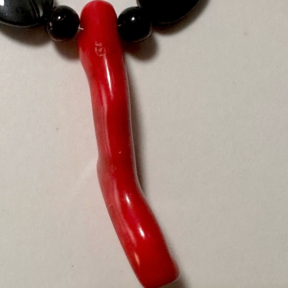 Vintage Italian coral necklace - Picture 2 of 5